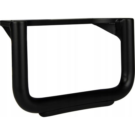 Pata de metal negro para muebles, para sofás, sillones, armarios, redonda, resistente, estilo loft, 9 cm. (1/5)