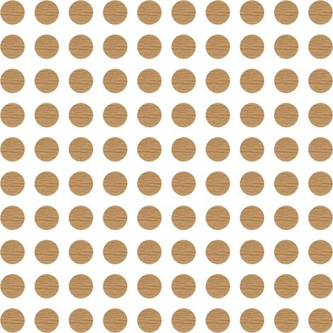 100x Cache vis adhésif Autocollant diamètre 14 mm Protection Bouchon Trou obturateur Meuble Table Chaise Maison, Chêne (1/3)