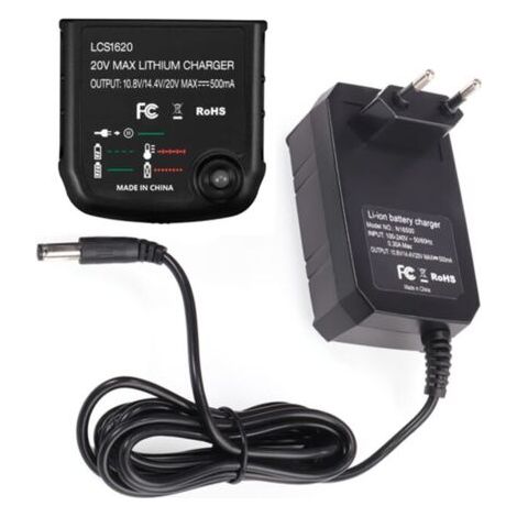 Caricatore per batterie Li-ion per 10,8 V, 14,4 V e 20 V, modello LBXR20, presa UE (1/4)