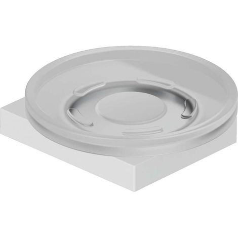 Kludi Vela C - Porte-savon avec support, verre/blanc mat 3198553 (1/2)