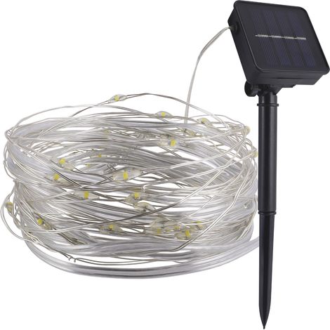 Lampe solaire à piquer décorative LED 2W noire ORION Struhm (1/2)