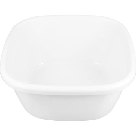 Lavabo Portable en Plastique pour Visage et Bassine à Linge, Grand Bac Polyvalent pour Usage Domestique et Soins Personnels