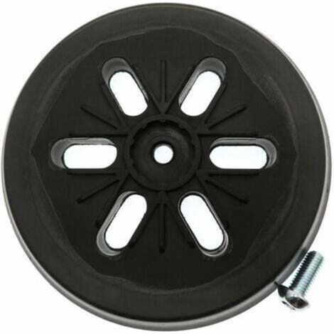 Almohadilla de lijado para lijadora orbital aleatoria Bosch GEX 150 AC, PEX 15 AE, GEX 150 Turbo de 150 mm con tornillo,