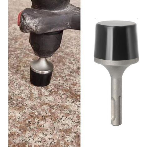 Rubber hammer with SDS Plus, SDS Plus rubber hammer, ideal for radiators, pipes, tiles, carpentry and where no marks should be left (1/5)