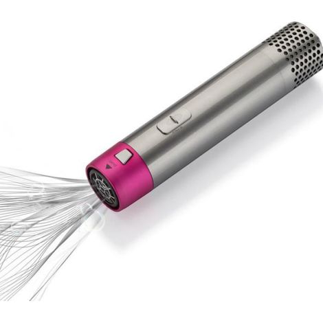 Brosse Séche-cheveux - 5 en 1 - 800 W - 110-220 V - Rose - 1 Pièce (1/4)