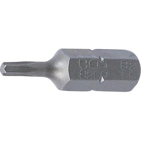 1 - Embout - Profil T - T9 - Acier Spécial Pour Contraintes Élevées - Précision Dimensionnelle - Pour Vis Filetées - Argent - 25x6,3mm (1/2)