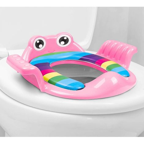 Réducteur de toilettes universel pour enfants, accessoire de toilette adapté à toutes les toilettes - Pot d'apprentissage pour garçon (1/5)