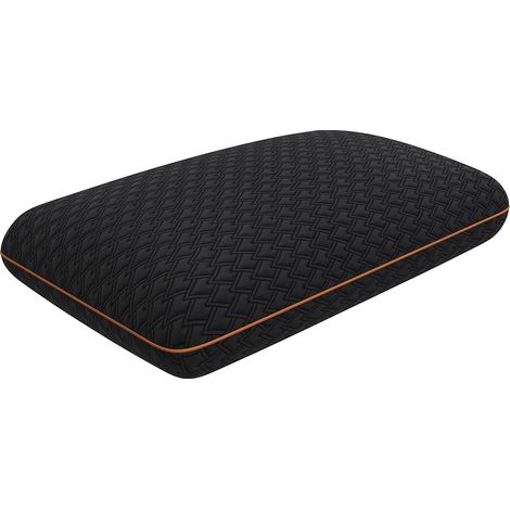Guanciale memory traspirante carbone Sfoderabile 40 x 60 cm Nero - BALDIA (1/5)