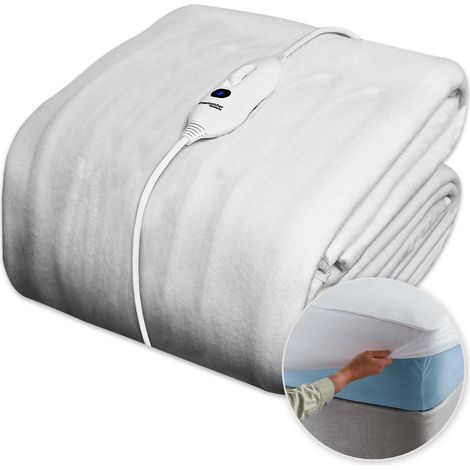Dreamcatcher Single Electric Blanket Luxury Polyester, Double Bed 90 x 190cm Electric Heated Blanket (1/5)
