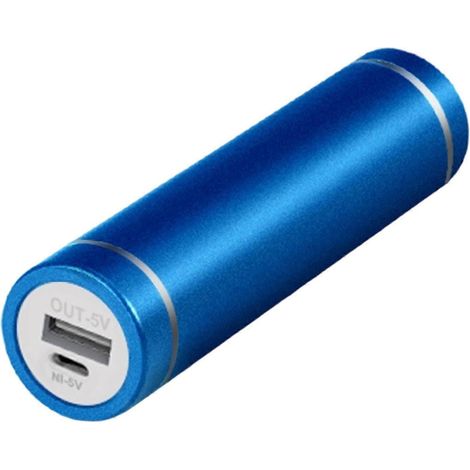 Module de batterie externe 21700 à ressort, boîtier cylindrique en aluminium, installation sans outil, capacité de 5000 mAh, sortie 5 V 2 A, circuit intelligent (1/5)