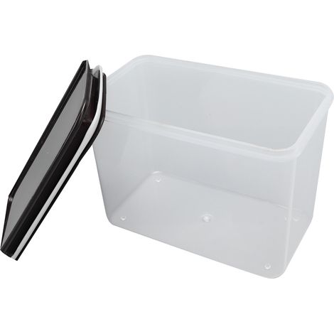 Boîte de conservation alimentaire transparente et hermétique pour grains de café, céréales, riz, noix, format S 500 ml (1/5)