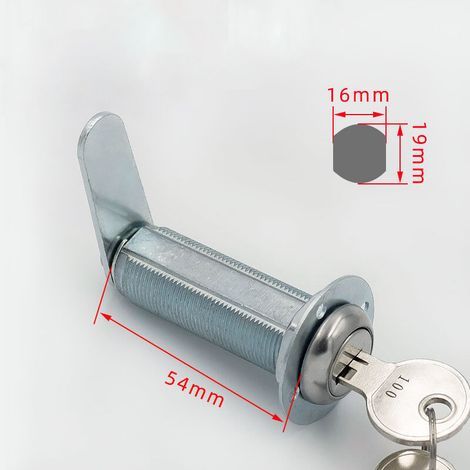Extra langer 54-mm-Nockenverschluss aus Edelstahl – Wetterfest – Staubschutz und Gummidichtung (1/5)