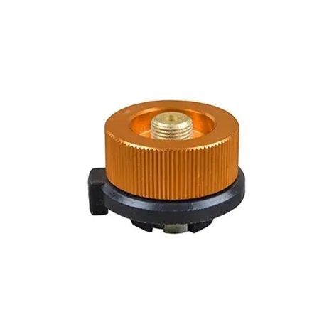 Adaptateur de recharge de propane pour réchaud de camping extérieur, brûleur, coupleur pour bouteille plate de GPL, adaptateur de conteneur, tube métallique durable, réchauds de cuisine portables (1/5)