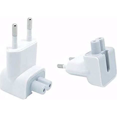 Passend für Apple-Produkte 2 Stück US-auf-EU-Steckeradapter Reiseladegerät mit EU-Stecker entabak für MacBook Mac Pro MBA Retina MagSafe iPhone (1/2)