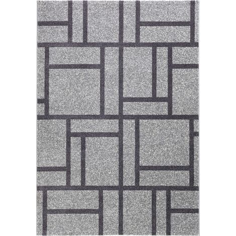 Tappeto bagno 100% polipropilene grigio cm.60 x 110