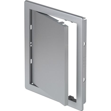 200x300mm plastique ABS couleur panneau porte d'inspection d'accès argent satiné (1/3)