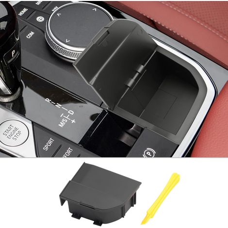 Compatible avec les BMW Série 1, 3, 4, X3, X4, X5, X6, X7, F40, F44, G20, G21, G22, G23, G24, G26, G01, G02, G07, G80, G82, I4, I3, 2023, 2024, organiseur Rangement dissimulé Accessoires (1/5)