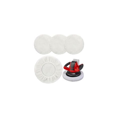 4 Pièces Bonnet Polisseuse,220mm-250mm Bonnet de Polissage Voiture,Tampons de Polissage,Pad Polissage,Peaux à Polir Tampons de Polissage (1/5)