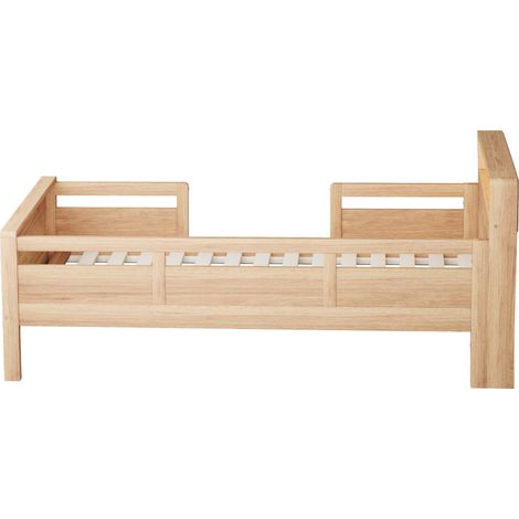 Letto singolo per bambini 90 x 200 cm in legno di pino con LED e USB Type-C (1/5)