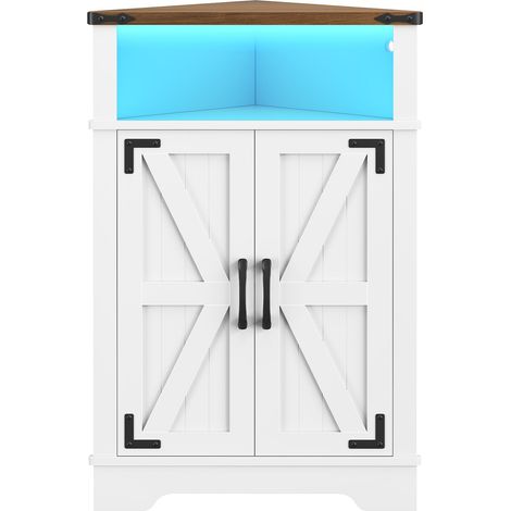 Meuble d’Angle avec Ruban LED (1/5)