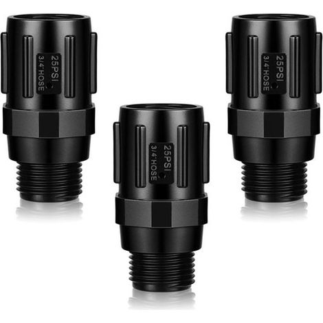 Regulador de presión para riego por goteo (3 piezas) 25 PSI (1/5)