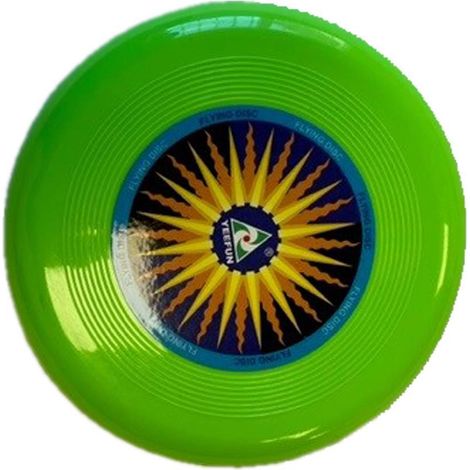 Marbueno Disco Volador Color Verde 15 cm para Jardín Piscina y Playa