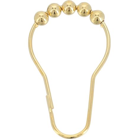 12er-set metallringe – goldfarben - Tendance (1/5)