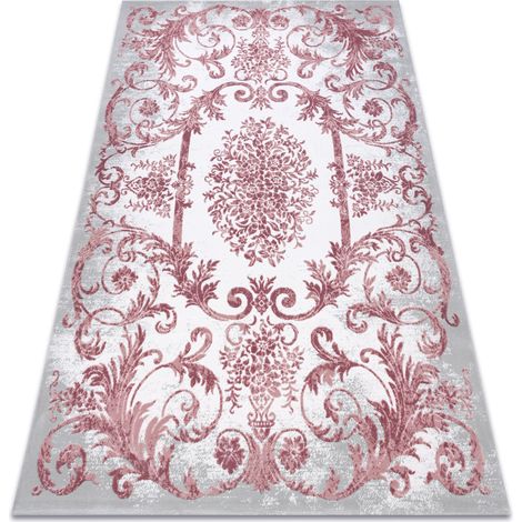 Tapis ACRYLIQUE USKUP 352 Ornement rose pink 200x300 cm