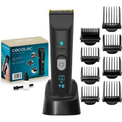 Cecotec Rasoio tagliacapelli a batteria PrecisionCare Wet&Dry (1/5)