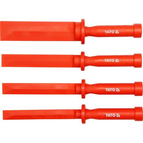 Juego de raspadores de plástico, 4 piezas. YT-0847 YATO