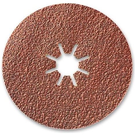 DISCO ORIFICIO EN ESTRELLA B DE FIBRA 115 MM GRANO 120 SERIE 4961 SIALOX - SIA