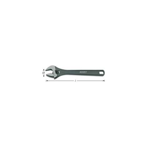 Hazet 279-12 Llave ajustable de acero 308 mm robusta