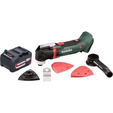 Herramienta multifunción a batería Metabo MT 18 LTX de 18 V OIS / Starlock + 1 batería de 4,0 Ah - sin cargador