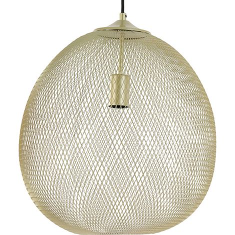 Light & Living - lámpara colgante - Moroc - dorado - metal - Ø