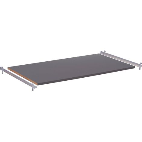 VarioFit MDF Etagenboden grau 1.230 x 760 mm 18 mm