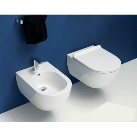 Sanitari App Sospesi 54x36 cm Go Silent Flaminia Copriwater Slim