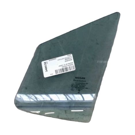 [PRODUIT D'OCCASION] Glace Fixe Porte Avg NISSAN Micra 2009- ♻️ Ref Oe. 802b35fa0a - Garantie à vie (1/2)