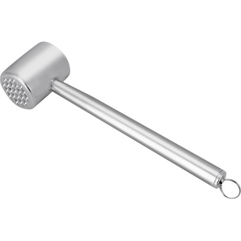 Attendrisseur à viande en acier inoxydable, maillet à viande double face, outil de cuisine (1/5)