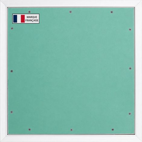 Trappe de Visite 200x200 mm Aluminium – Plâtre BA13 Hydrofuge 12,5 mm – Joint Feutre Anti-Poussière – Porte Amovible – Panneau d’Accès Mur et Plafond (1/5)