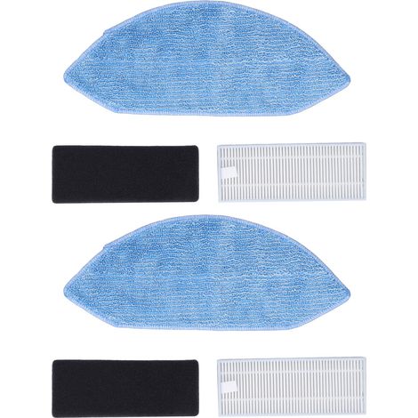 2-Filter- und Wischmopp-Set für Staubsauger, Zubehör für die Modelle U2 und DGN22 (1/5)