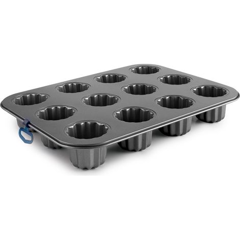 Ibili - Plaque de 12 Canelés Moka (1/3)
