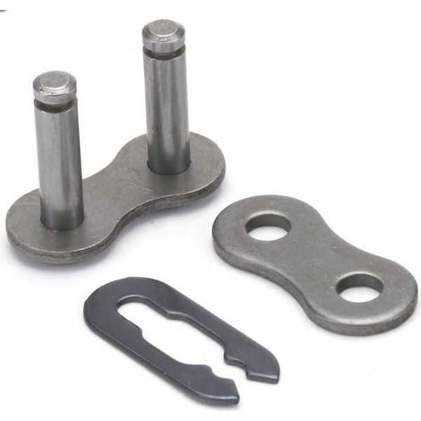 Matijardin – Attache rapide chaîne de transmission type C40 – Acier robuste 12,7 mm – Assemblage facile sans outils – Compatible motoculteurs et machines agricoles