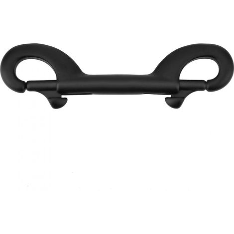 Crochet de plongée, Clip de plongée Durable en Acier Inoxydable à Double extrémité Crochet Boulon Boucle de plongée sous-Marine(100mm-le Noir) (1/5)