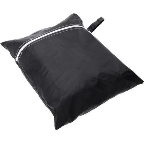 Housse Barbecue - Polyéthylène - Anti-UV Anti-humidité - 145x61x117 cm - Noir - 1 Pièce (1/4)
