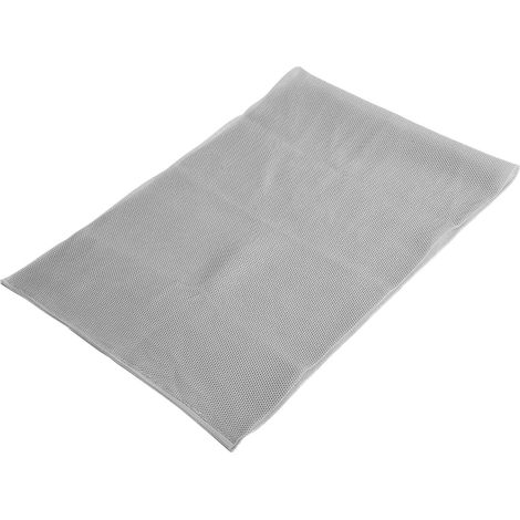 Toile de protection anti-poussière 1,4 x 0,5 m grise pour enceintes audio, tissu mesh pour grille de haut-parleur. (1/5)