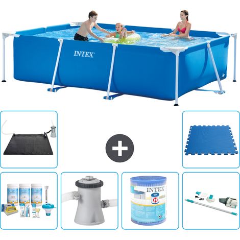Intex Piscina con struttura Rettangolare - 300x200x75 cm - 7-pezzi  S40189 (1/5)