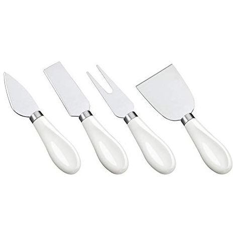 Set di 4 coltelli da formaggio Cilio Formaggio con manici in porcellana (1/3)