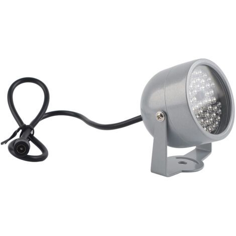 Lumière de Remplissage Infrarouge 48 LED Illuminateur IR Lumières IP65 Caméra étanche IR Lumière Infrarouge Lumière de Remplissage de Vision Nocturne pour caméra CCTV (1/5)