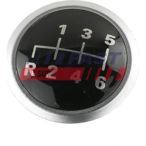 Emblema de pomo de palanca de cambios rápido FT73218