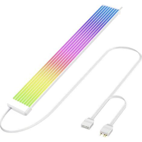 ARGB-Kabelabdeckungssets, RGB-Lichtstreifen, 5V 3-Pin-Anschluss, für Mainboard und Grafikkarte, PC-Dekoration (1/5)